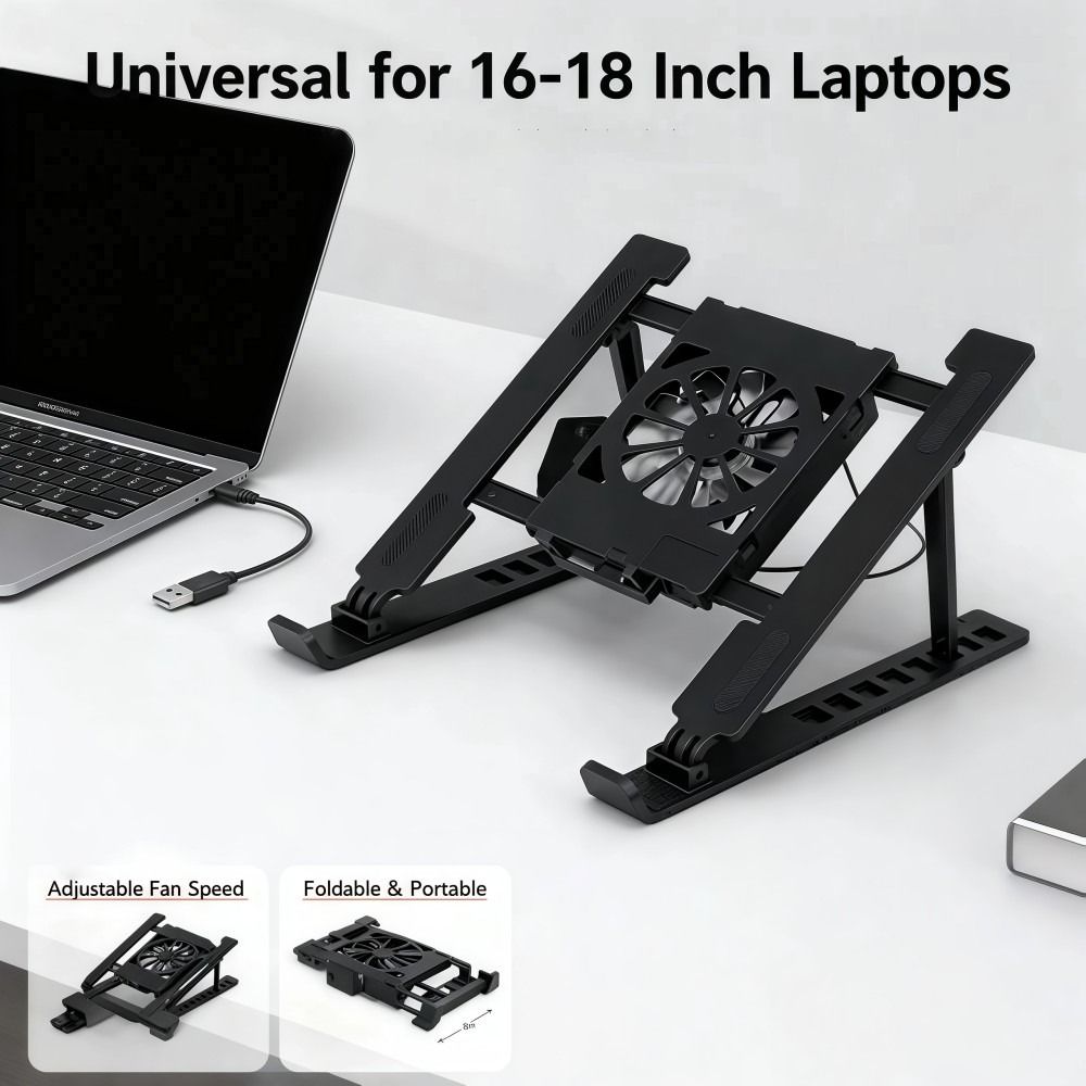 Laptop Cooling Pad - Uniwersalna podstawka chłodząca do laptopa z