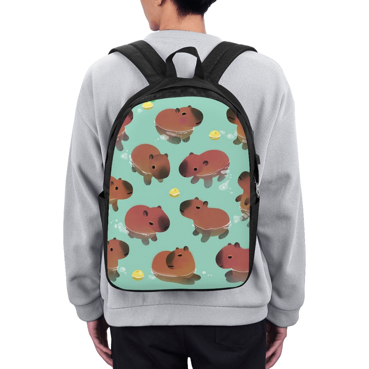 Plecak z motywem kapibary, tor – Laptop Bag recenzja i cena