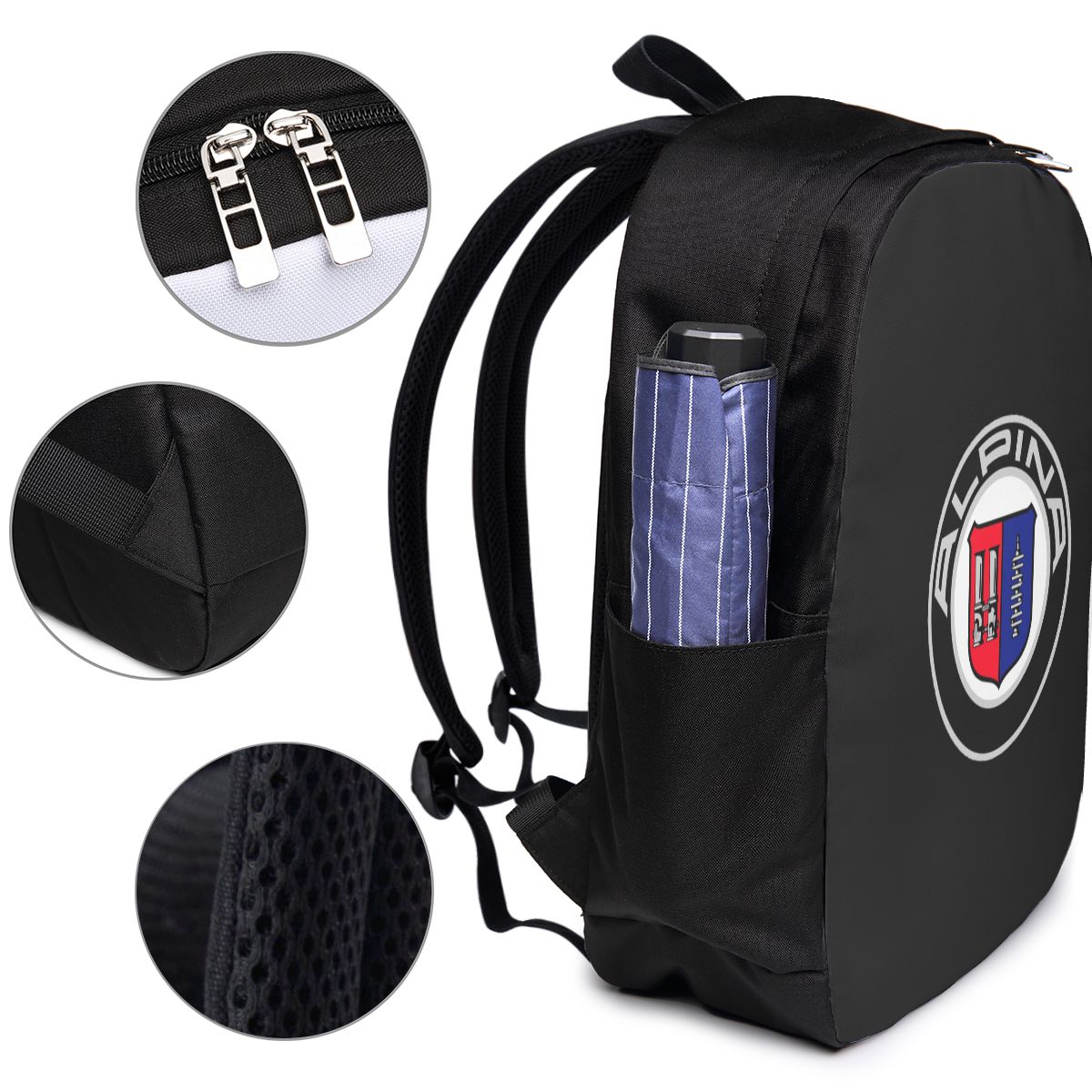 Alpina - Plecak z klasycznymi  – Laptop Bag recenzja i cena