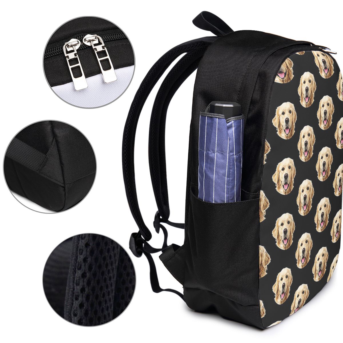 Zabawny plecak z portretem twa – Laptop Bag recenzja i cena