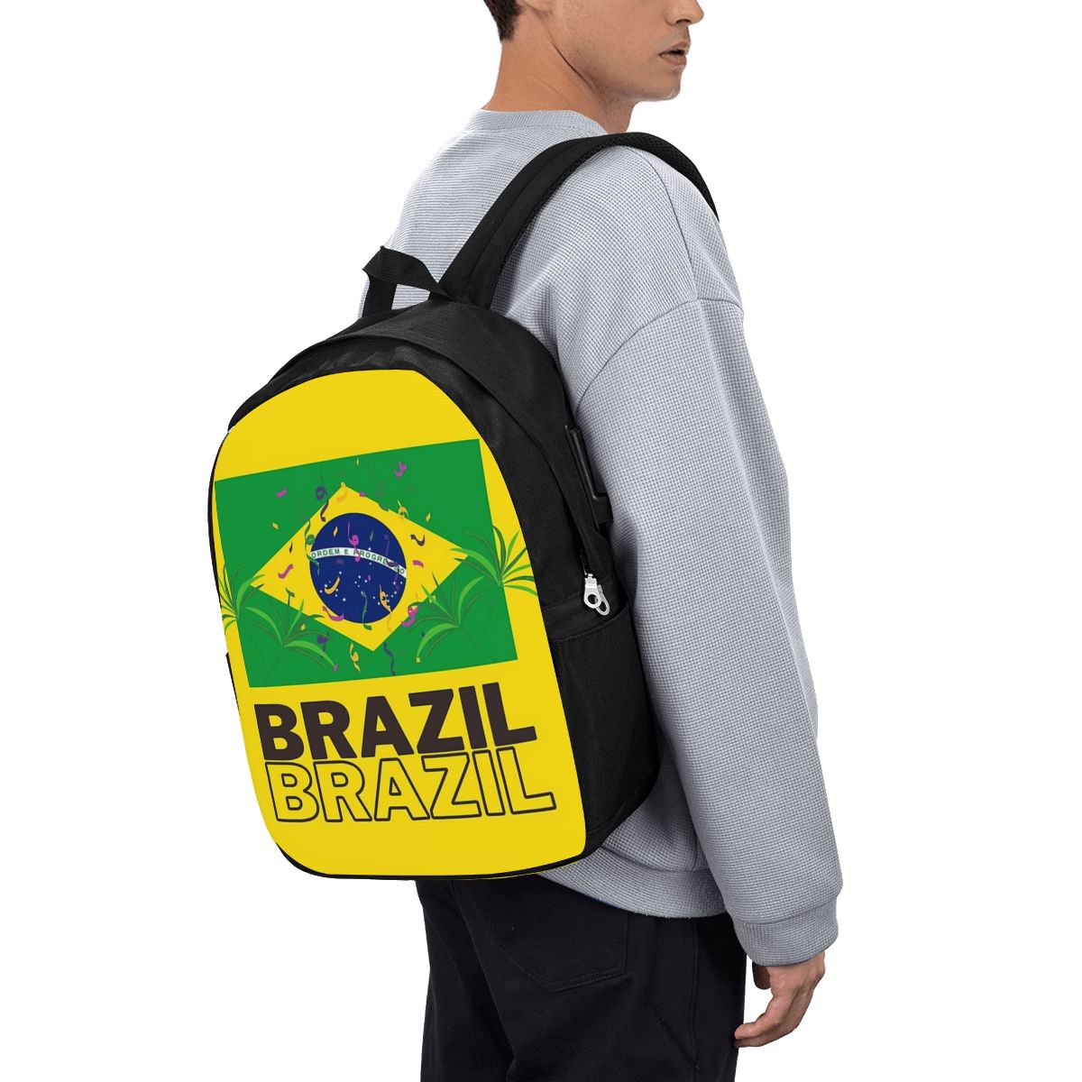 Plecak z flagą Brazylii, torba – Laptop Bag recenzja i cena