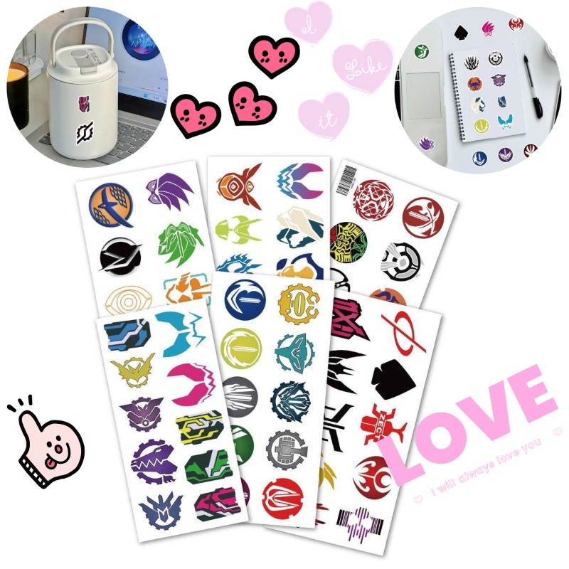 60 arkuszy naklejek z logo Kam – Laptop Original Accessories recenzja i cena